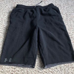 Youth large black under armor shorts